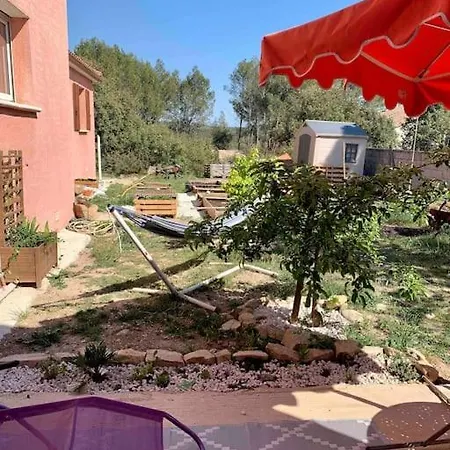 Charmant Petit Appartement Proche Du Pic St Loup Le Triadou Exterior photo
