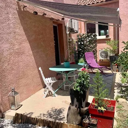 Charmant Petit Appartement Proche Du Pic St Loup Le Triadou Exterior photo